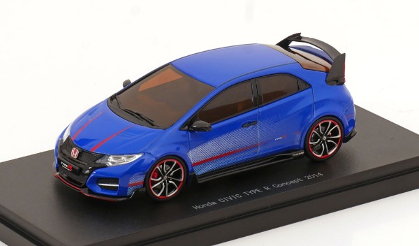 NEU: Honda Civic VIII Typ-R Concpet 2014 blau met. / schwarz /
