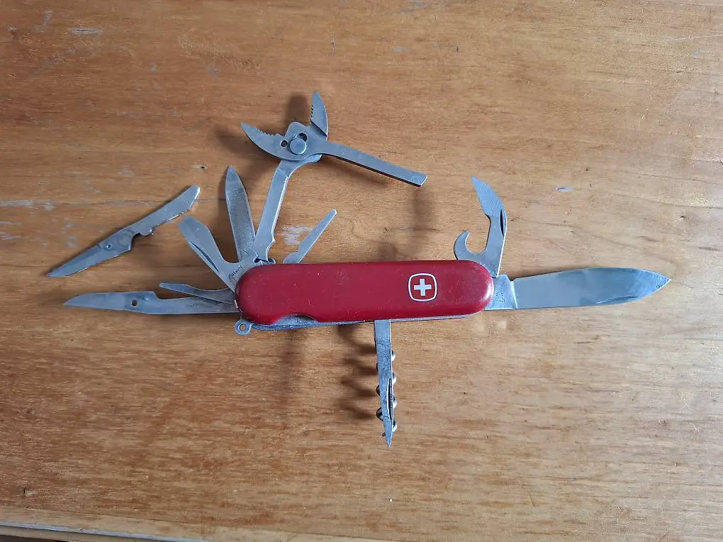 Sackmesser Wenger, gebraucht