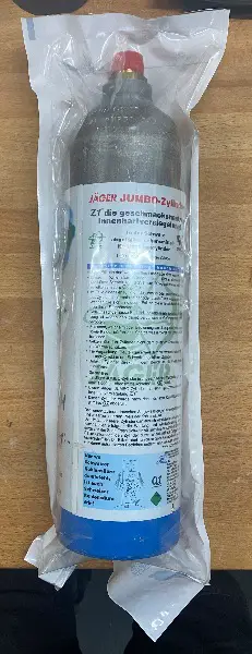 Soda Fresh CO2 Jumbo Alu Zylinder 970g NEU