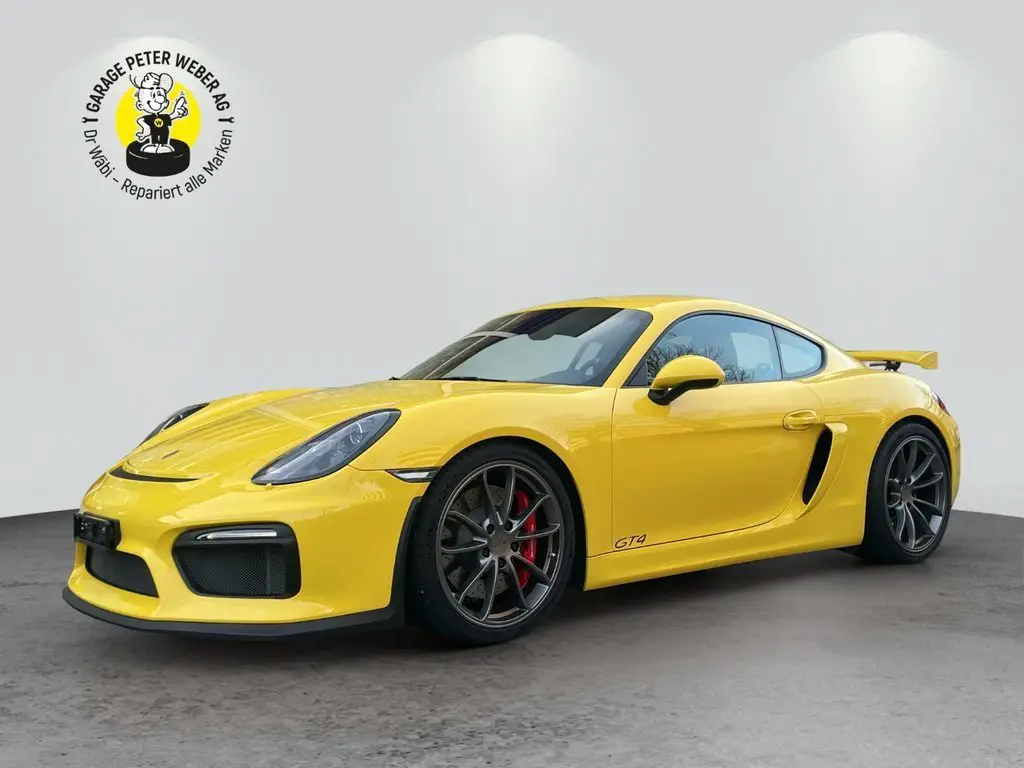 porsche cayman 3.8 gt4