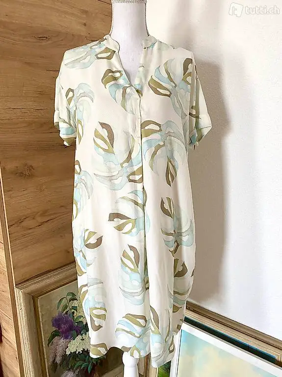 Leichtes Tunika Kleid von NILE, Gr. S. Neu 100% Viskose