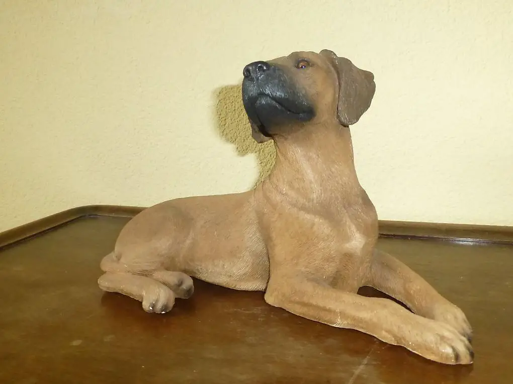 Rhodesian Ridgeback Sandicast Figur Hund