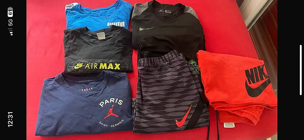 Set 4 t-shirt 3 calzoncini M/L