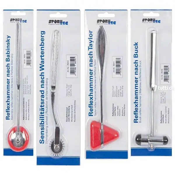  Reflex- und Sensibilitätsdiagnostik-Set, 4-TLG.