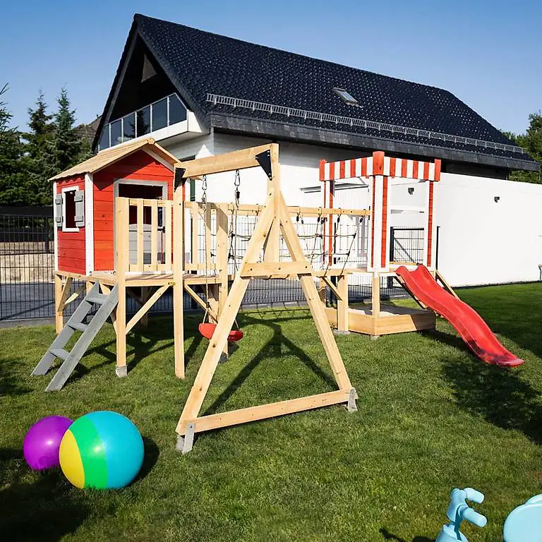 Spielplatz Spielpark GARTENGLÜCK inkl. Schaukel