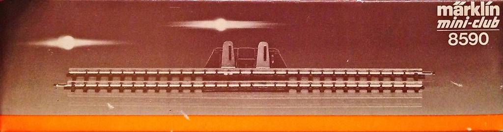 Märklin Spur Z Anschlussgleis gerade, Art. 8590, ungebraucht