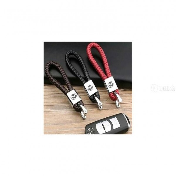  Mazda Schlüsselanhänger Leder Schwarz