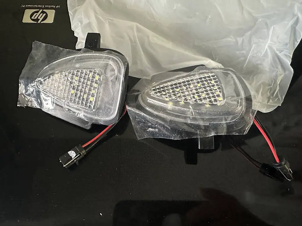 Golf 6 led Spiegel leuchten unten