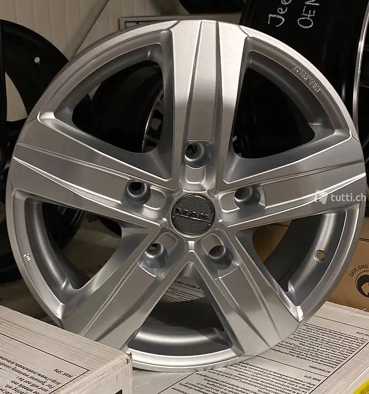  Ford Transit Custom 7.5x18 LK5x160 Alufelgen silber