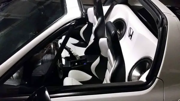  Honda CRX Del Sol Audio Box / Kofferraumausbau