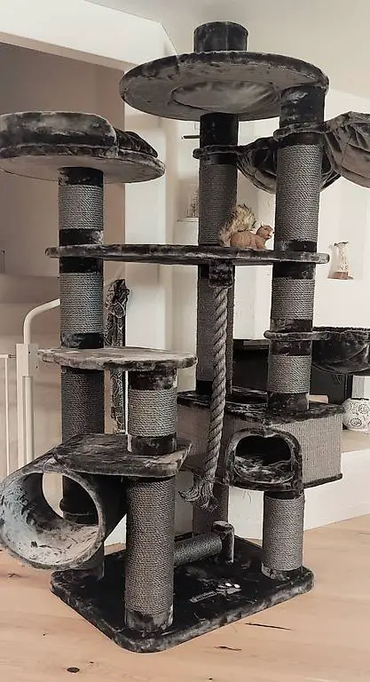 Grossartiger Kletterbaum Kratzbaum XXL Ø 16 cm Stämme top Qu