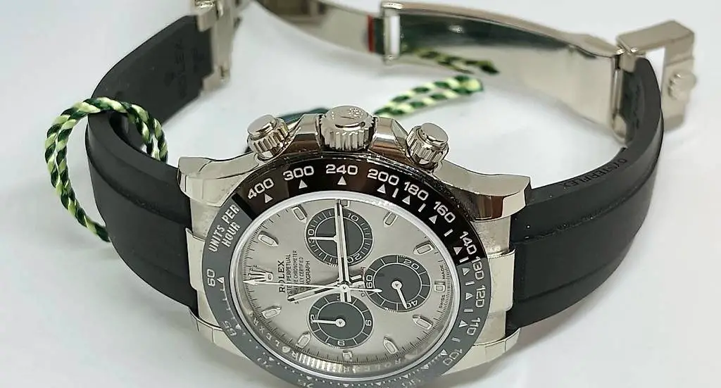 Rolex daytona 116519ln white gold new