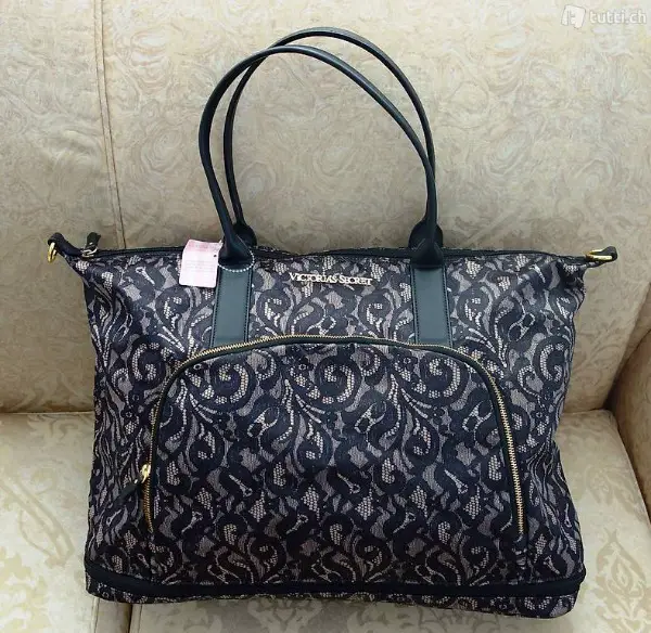 Victoria"s Secret Expandable Overnight Duffle Bag New