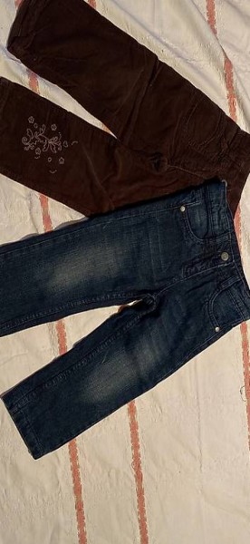 Hose gefüttert Grösse 92