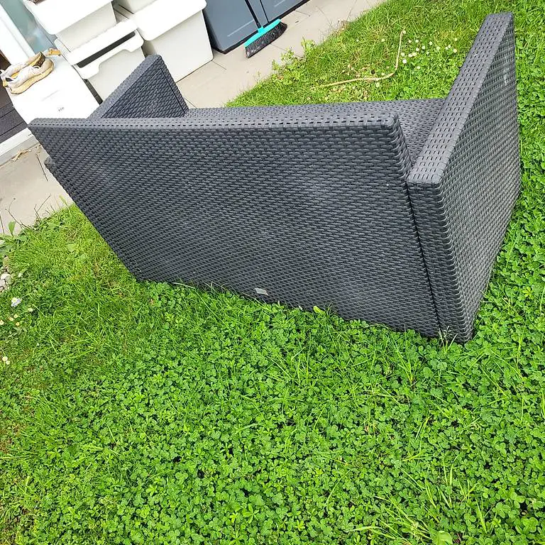 Loungesofa mit Tisch