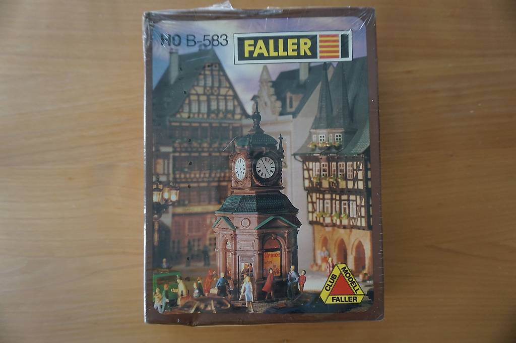 Faller B- 583; Uhrenkiosk