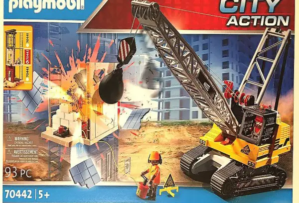  Playmobil 70442 Seilbagger mit Bauteilen