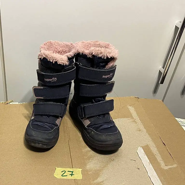 Superfit Schneestiefel blau-rosa
