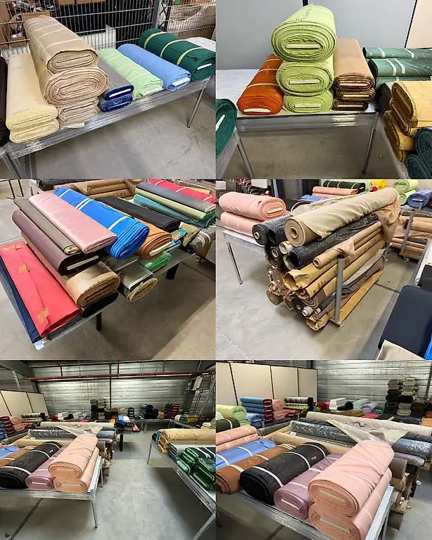 Textilstoffe in Grossmengen für den Export zu verkaufen