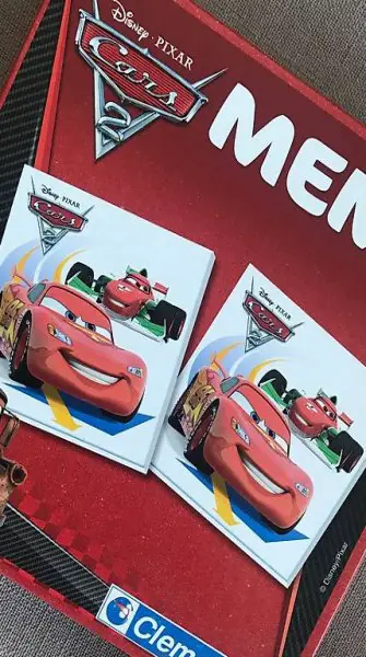DISNEY MEMO CARS