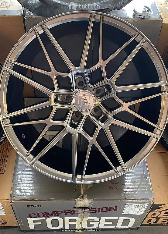  VW T5 T6 Schmiederad forged AXE in Carbon