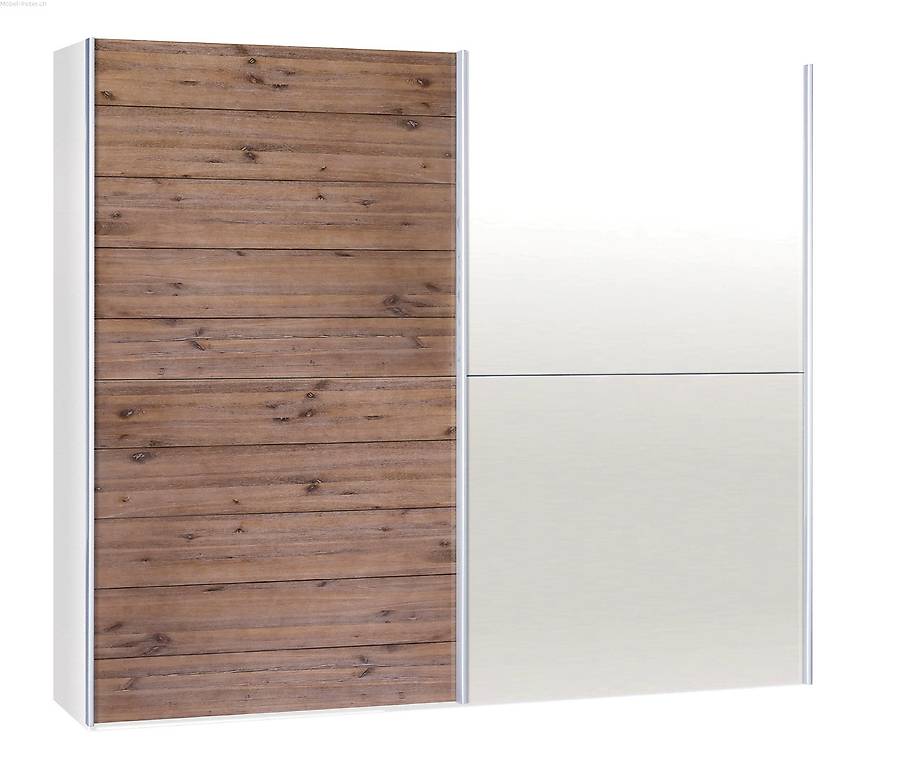 Schwebetürenschrank Santa Cruz Akazie gebeizt