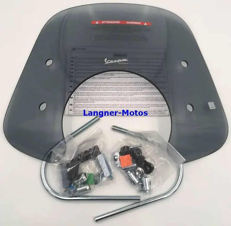 Scheibe OEM PIAGGIO Sport getönt Vespa GTS 125-300 HPE 2019-