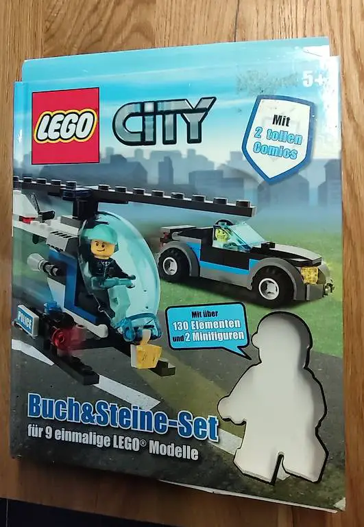 Lego City Buch mit Legosteine