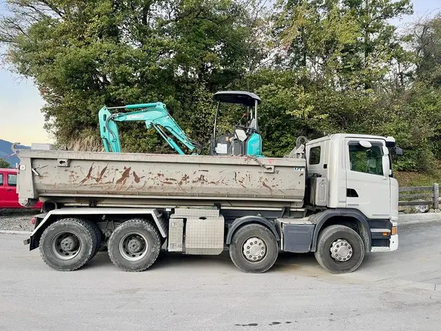 SCANIA, G450CB, Abrollkipper (Haken)