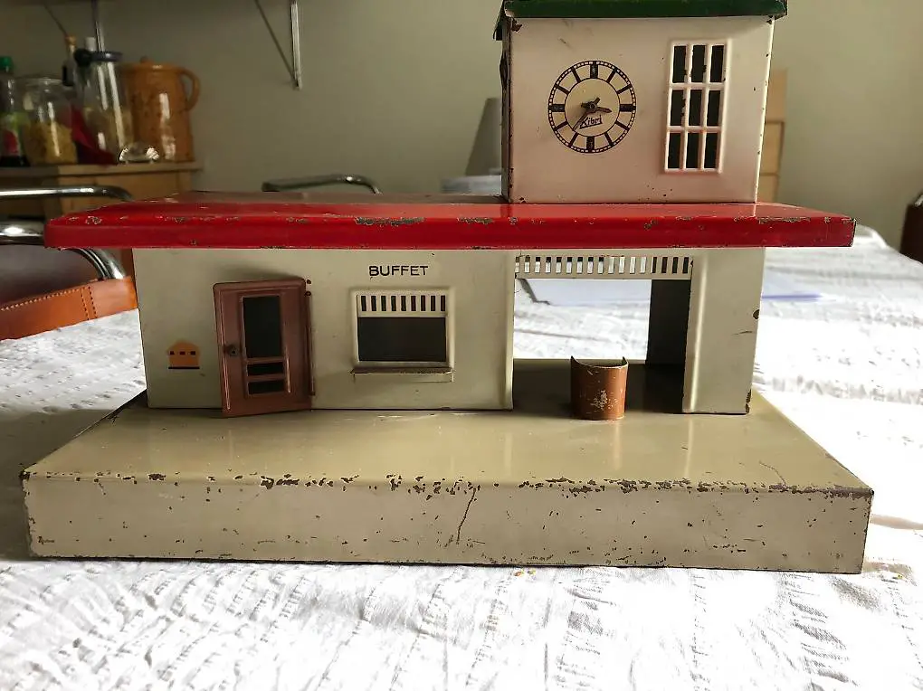 Spur 0/1 Blechbahnhof von Kibri