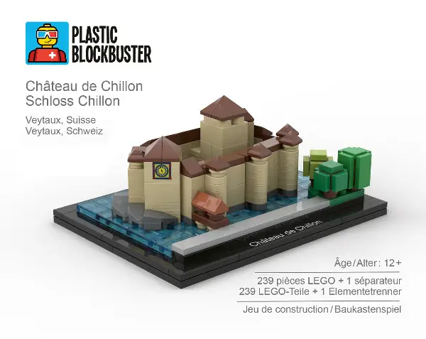 LEGO Château de Chillon - Schloss Chillon - Suisse - Schweiz
