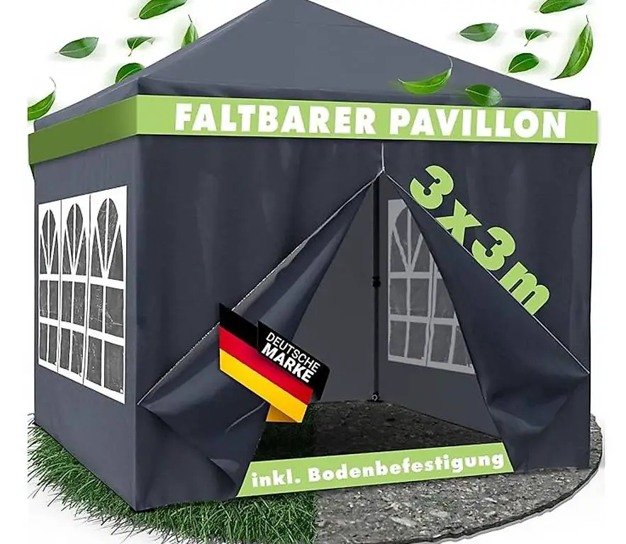 Pavillon 3x3? Wasserdicht, Stabil
