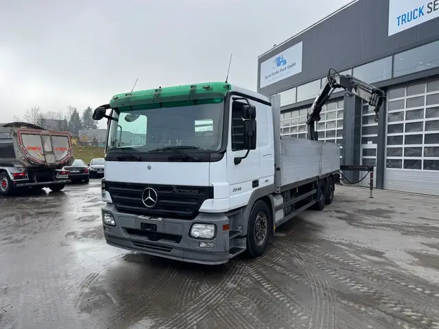mercedes-benz, actros 2546, kran