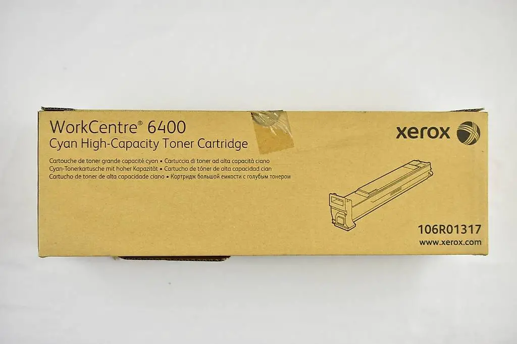 Xerox WorkCentre 6400 High Capacity cyan Toner, 106R01317