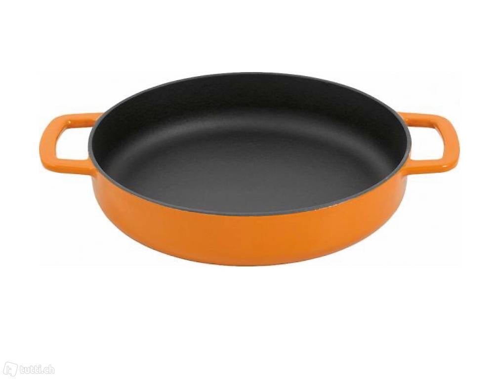 COMBEKK Gusseisen Bratpfanne Orange