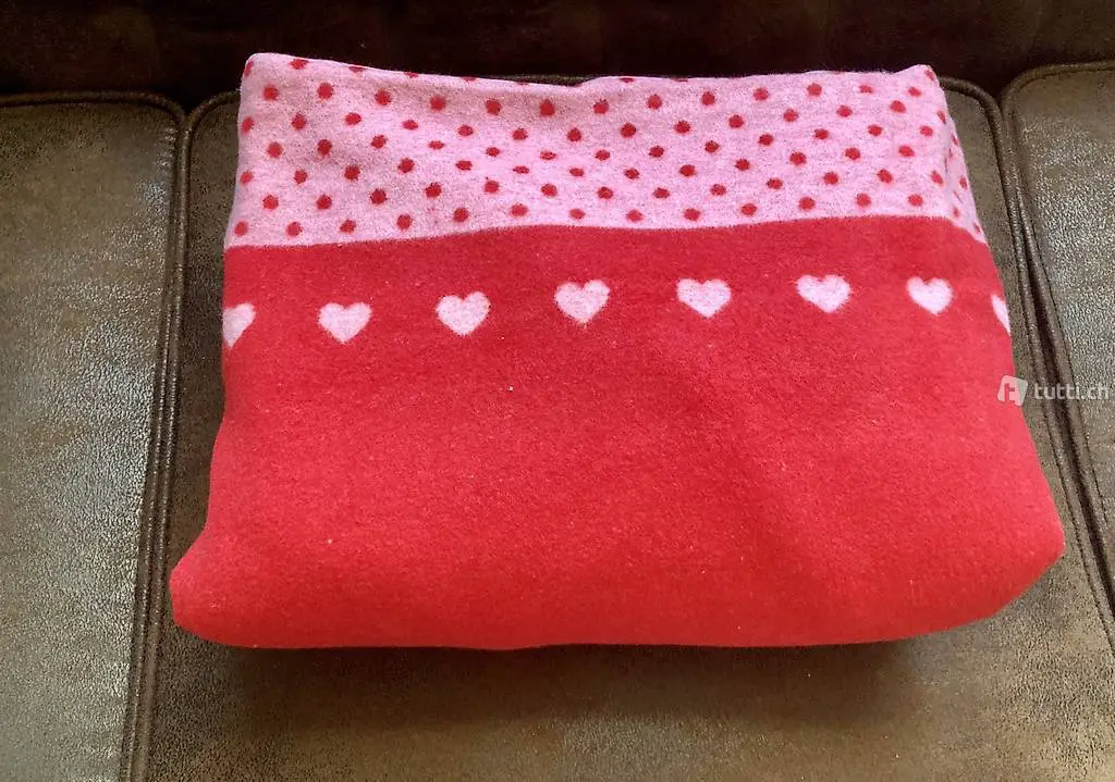 Flanell Kissen & Decke David Fussenegger Qualität 2 teilig N