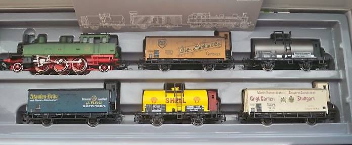 Märklin 2857, Württembergischer Dampfzug, WS, analog, H0 neu