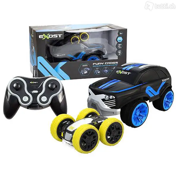  RC Auto von Exost/Silverlit: Fury Cross, Mini Flip, neu