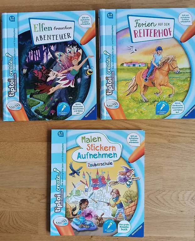 tiptoi create Bücher (6-9 Jahre)