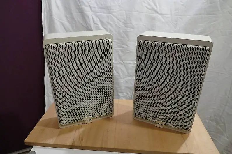 Paar Canton GL 300 Regallautsprecher Flach 1983-90