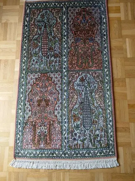 Orienttepich Kaschmir / Seide 90 x 60