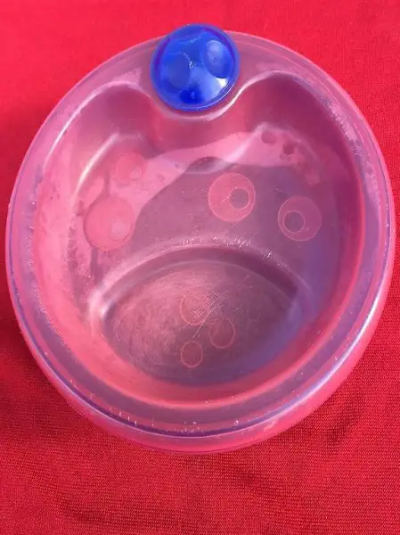 Brei Teller warmhaltung durch heisses Wasser Antirutschboden