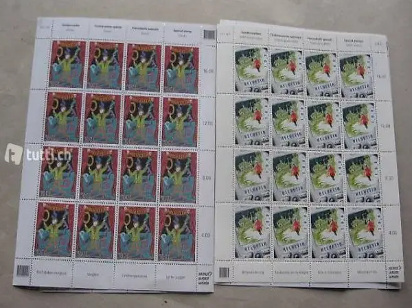 2 Wunderschoene Briefmarkenboegen 2