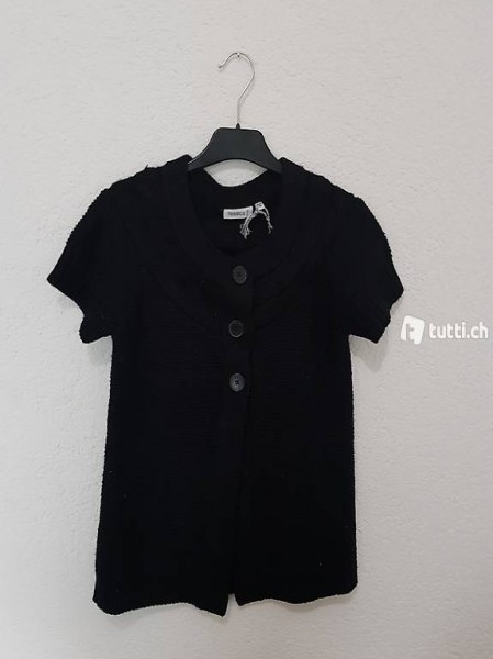 schwarze Jacke S
