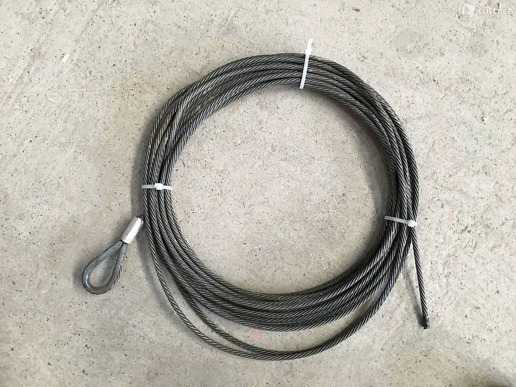  Drahtseil D=8mm, Länge ca. 25m1