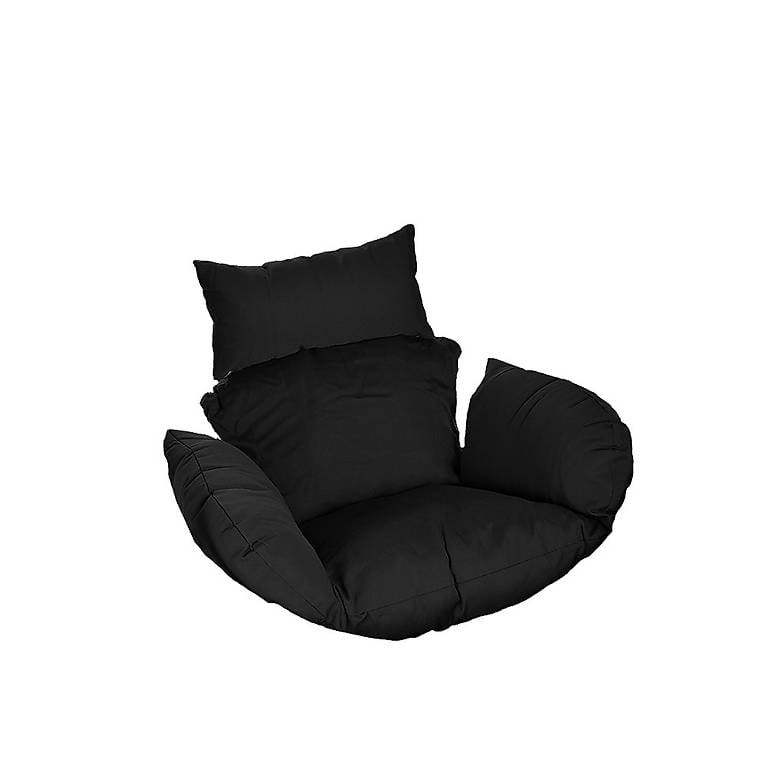 Polyrattan Hängesessel CUBA SCHWARZ - Nur Kissen