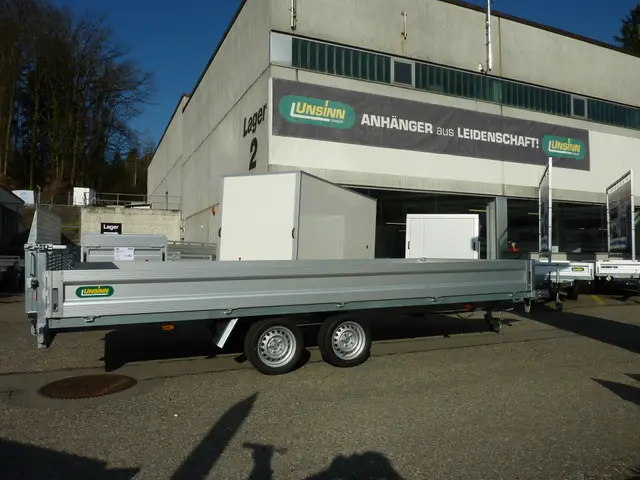 UNSINN, Maschinentransporter UM 4820-35-13 Lager, Tieflader