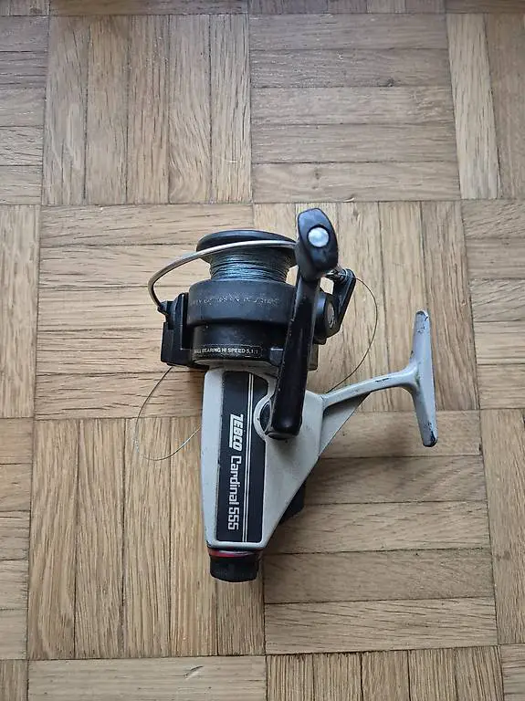 Vintage Zebco Cardinal 555 Stationäre Fischerrolle