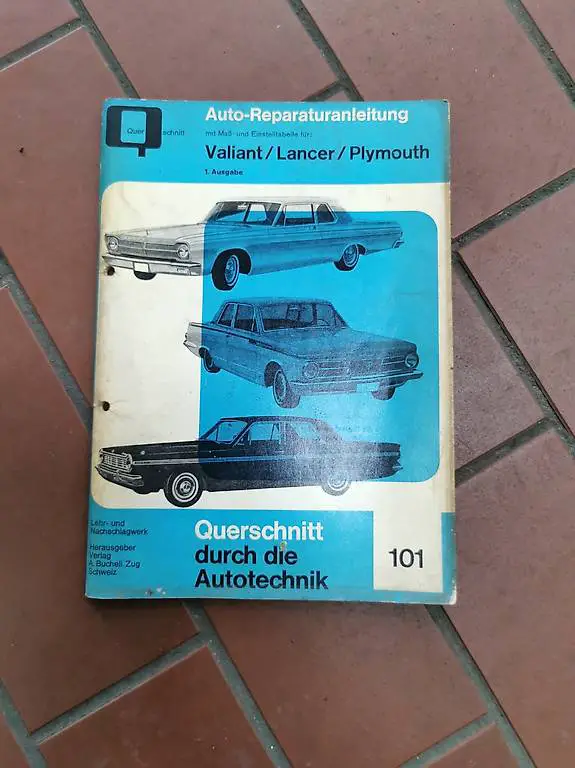 Reparatur Anleitung Valiant /Lancer /Plymouth