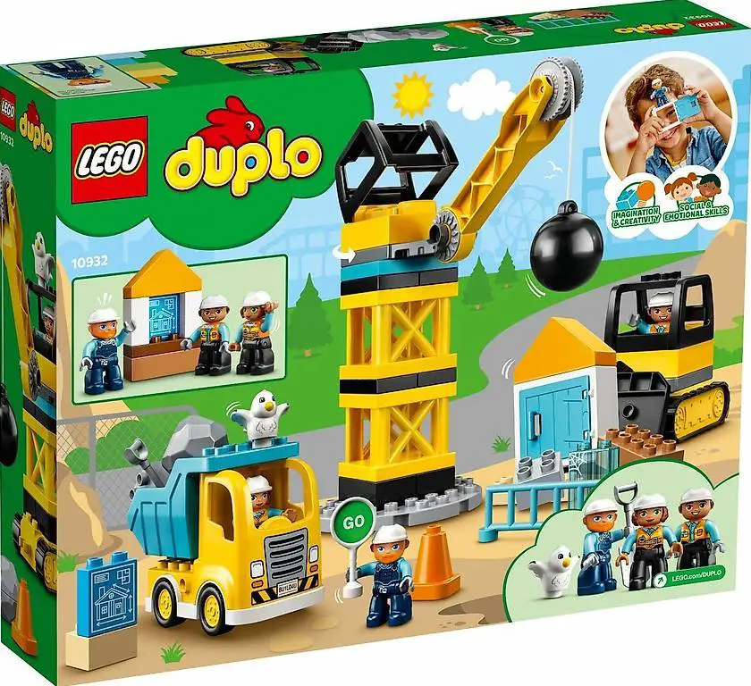 LEGO DUPLO - Baustelle mit Abrissbirne (10932) NEU